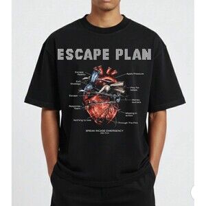 ESCAPE PLAN “Emergency Tee” — SOLD OUT / $160 Retail Medium M Survival Miami